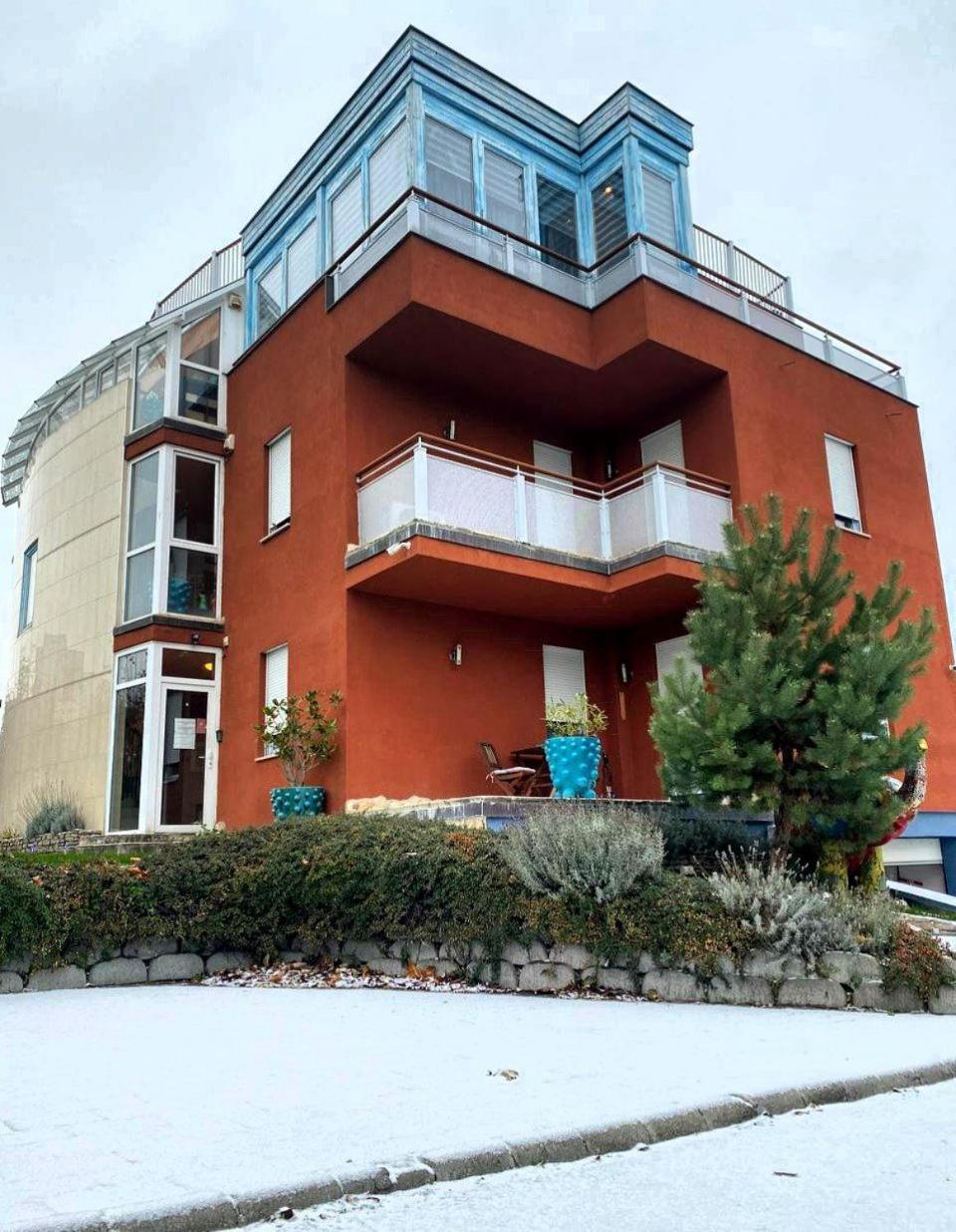 Rosehill Garden Family Villa With A Great Budapest View מראה חיצוני תמונה